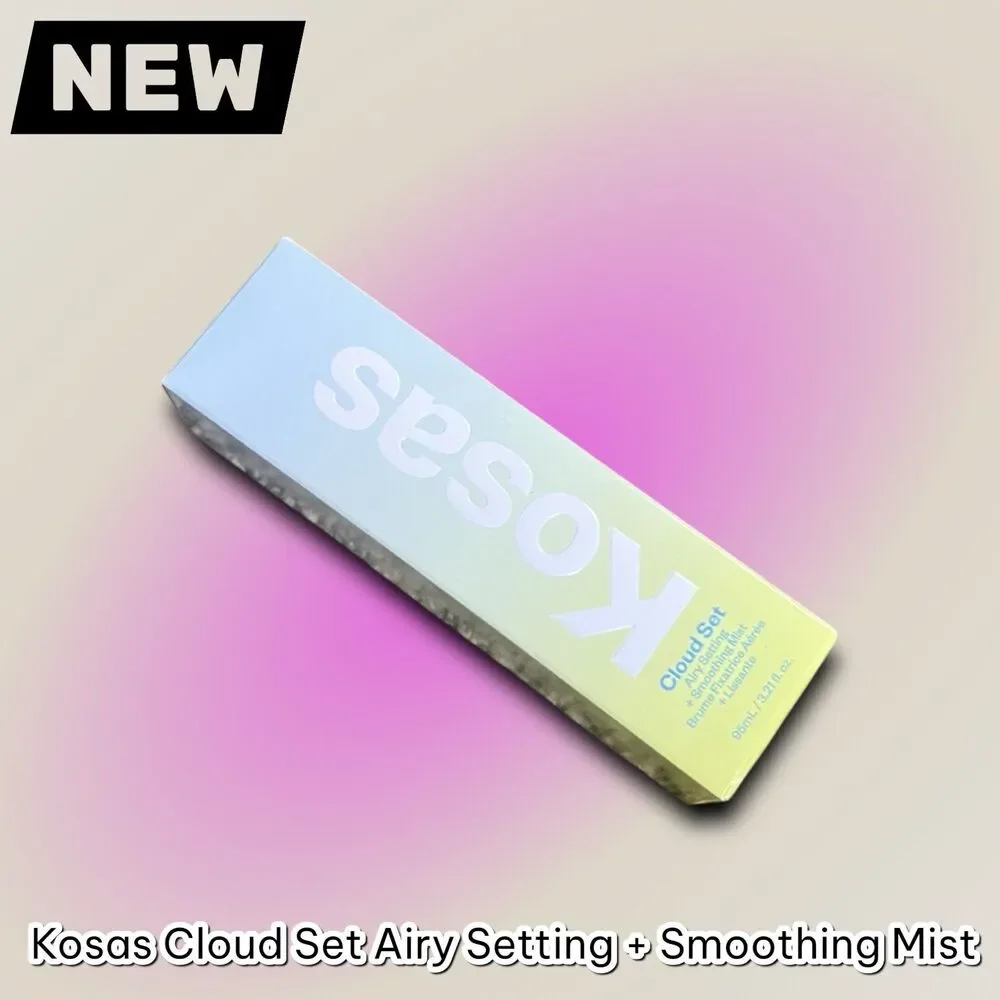 NEW NIB Kosas Cloud Set Airy Setting + Smoothing Mist 3.2 oz